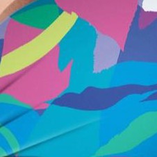 pastel abstract floral
