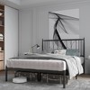 Metal Bed Frame, Full Platform Bed with Modern Style Headboard and Mattress Foundation with Spacious Underbed Storage, Spring Needed, Easy Assembly - 3 of 4