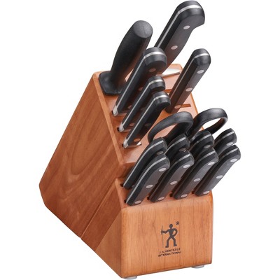 HENCKELS Classic Precision 16-Piece Kitchen Knife Set with Block, Chef Knife,  Steak Knife Set, 16-pc - Harris Teeter