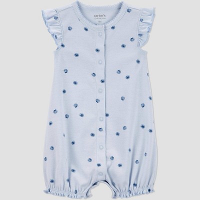 Carter's Just One You® Baby Girls' Ruffle Sleeve Romper