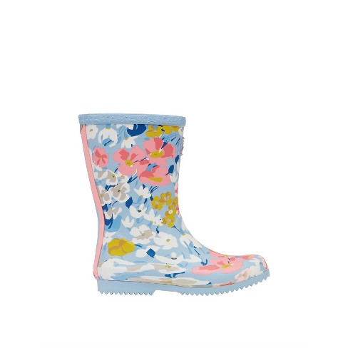 Joules Girls Roll Up Flexible Printed Wellies Target