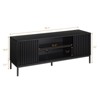 TV Stand, Mid Century Modern TV Stand for 55/60/65 inch TV, Entertainment Center with Cord Management for Media Furniture - 3 of 4