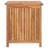 vidaXL Patio Storage Box 23.6"x19.7"x22.8" Solid Wood Teak - 3 of 4