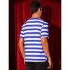 INSPIRE CHIC Men's Regular Fit Short Sleeve Crew Neck Casual Striped T-Shirt - 3 of 4
