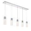 Elegant Lighting Constellation 5 light Chrome LED Pendant - 4 of 4