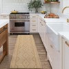 Washable Modern Geometric Area Rugs with Shapes and Stripped Lines Print, Non Slip Low Pile Carpet for Home Office - 4 of 4