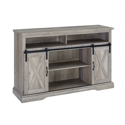 target barn door tv stand