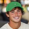 Dalix Lil Alien Embroidered Cotton Cap Outdoor Space Nature Dad Hat Mens - 3 of 4
