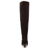 Journee Women's Farah Stretch Knee High Wide-Calf Boots - 3 of 4