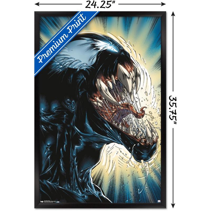 Trends International Marvel Comics - Venom - Darkness Framed Wall Poster Prints, 3 of 7