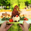 Frndly by Paper Love 3D Pop Up Greeting Card, Autumn Gnome, for Fall, Thanksgiving, Thinking of You, Sympathy, All Occasions - 8" x 6" Cover - 3 of 4