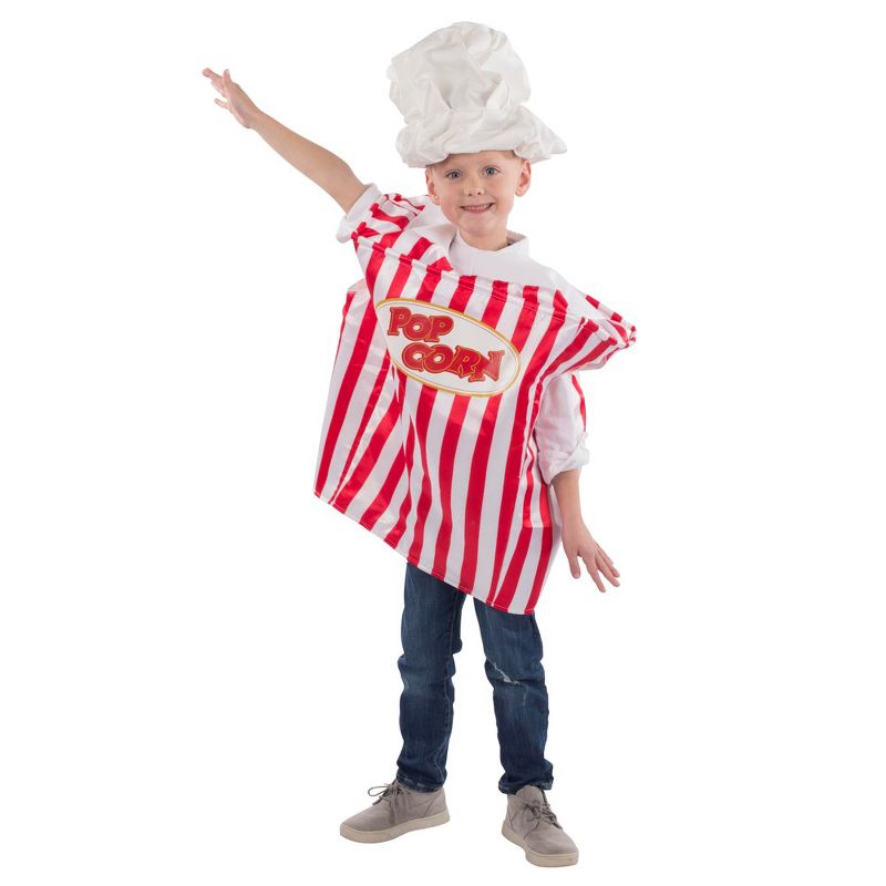 Dress Up America Pop Corn Costume Tunic for Kids, 4 of 5