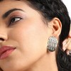 SOHI Women's California Gold Casual Stud Earrings - 4 of 4