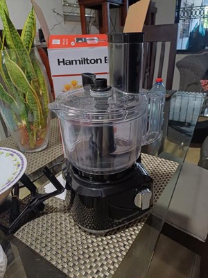 Hamilton Beach 8 Cup Food Processor with Built-In Bowl Scraper BLACK 70743  - Best Buy