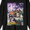 My Hero Academia Key Art Adult Black Long Sleeve Crew Neck Tee - 2 of 3