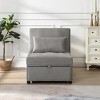 Ottoman Sofa Bed Modern with Space-Saving Foldable Design for Living Room or Dorm 39.8in-3irtyhousy - 2 of 4