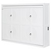 Merax Murphy Bed with Built-in Outlet & USB Ports - 3 of 4
