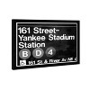 19" x 13" Yankee Stadium Cities and Skylines Framed Wall Art Black - Hatcher and Ethan - 2 of 4