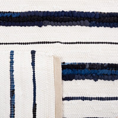 Ivory Coastline Handwoven Cotton & Synthetic 5' x 8' Area Rug