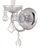 Crystorama Lighting Imperial 1 - Light Sconce in  Polished Chrome - 3 of 4