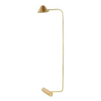 Laverne 62" Floor Lamp - Brass Gold - Safavieh.