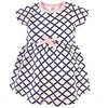 Touched by Nature Baby and Toddler Girl Organic Cotton Short-Sleeve Dresses 2pk, Bright Butterflies, 3 Toddler - 2 of 3