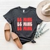 Simply Sage Market Women's Red and Pink Be Mine Short Sleeve Graphic Tee - 3 of 4