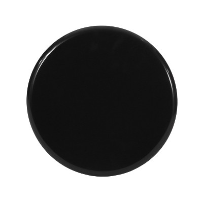 Pelon Black Iron Outdoor Pedestal Side Table