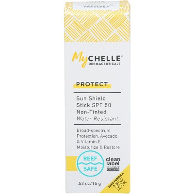 MyCHELLE Dermaceuticals Sun Shield Stick Protect Non-Tinted SPF 50 - 0.5 oz