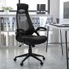 Flash Furniture Ivan High Back Black Mesh Executive Swivel Office Chair with Flip-Up Arms - 2 of 4