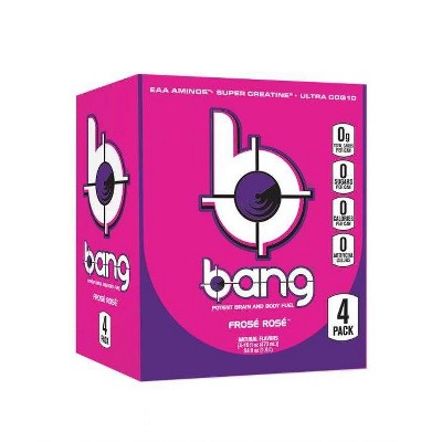 BANG Frose Rose Energy Drink - 4pk/16 fl oz Can