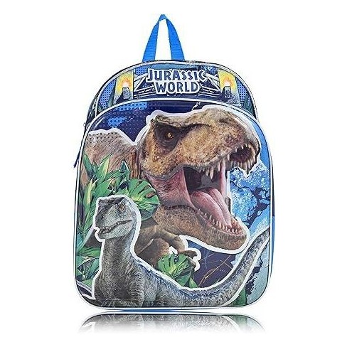 Jurassic World Boys Dinosaur and Raptor School Backpacks for Kids - image 1 of 3