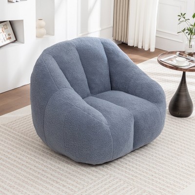 Airsurfer Comfy Bean Bag Chair with Memory Foam, Tufted Soft Filling ¨C Fluffy, Cozy Sofa for Dorms, Apartments, Bedrooms & Living Rooms