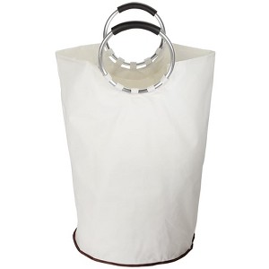 The Lakeside Collection Laundry Bag With Metal Handles - 1 of 3