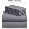LuxClub 4-7 PC Silky Soft Cooling Deep Pocket Performance Sheet Set - 2 of 4