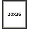 PosterPalooza | Embellished Black Picture Frame - UV Acrylic, Foam Board Backing, Hanging Hardware - 2 of 4