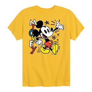 Boys' - Disney - Mickey Pop Short Sleeve Graphic T-Shirt - 1 of 4
