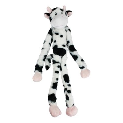 Multipet Swingin Slevin Cow Dog Plush Toy