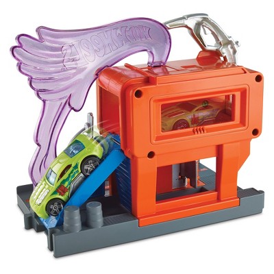 hot wheels stop and go playset