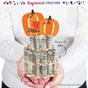 Big Dot of Happiness Fall Pumpkin - DIY Halloween or Thanksgiving Party Money Holder Gift - Cash Cake - 2 of 4