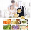Homdox 150W Electric Cheese Grater Slicer Shredder, Professional Kitchen Chopper Salad Maker, One-Touch Control + 5 Free Attachments - 4 of 4