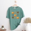 Simply Sage Market S.W.Smiley Pumpkin Coquette Chart Garment Dyed Tee - 3 of 4