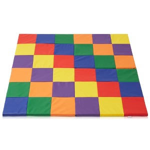 Casafield Foam Play Mat, 58" x 58" Foldable Kids Activity Mat for Infants and Toddlers, Non-Slip Gym Playmat in Assorted Colors - 1 of 4