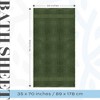White Classic Luxury 100% Huge Cotton Bath Sheets Set of 2 - 35x70" - 3 of 4