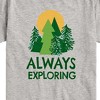 Boys' - Instant Message - Always Exploring Short Sleeve Graphic T-Shirt - 2 of 4