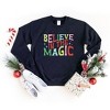 Simply Sage Market Women's Graphic Sweatshirt Believe In The Magic Colorful - 2 of 2