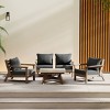 WestinTrends Avalon Outdoor 5-Piece Modular Sectional Patio Furniture Sofa Set - 2 of 4