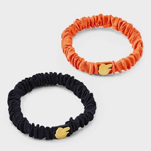 Bijoux Sport by Luv Aj MLB Logo Silky Hair Ties 2pc - 1 of 2
