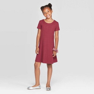 Maroon shop dress target