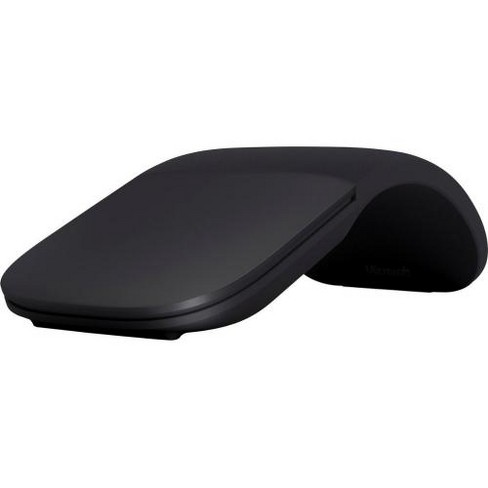 Microsoft Arc Mouse Black - Wireless - Bluetooth Low Energy - BlueTrack Enabled - Tilt Wheel - Up to 6 Months Battery Life - image 1 of 4